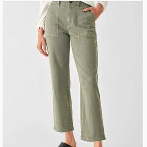 Faherty Utility Pant in Olive size 27
